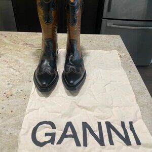 Ganni Western Boots